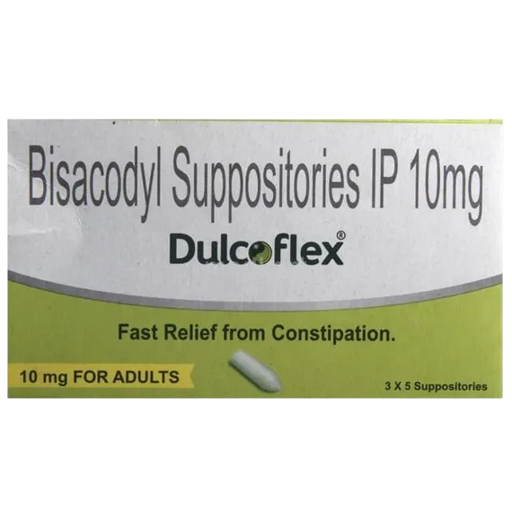 dulcoflex adult suppository 5's